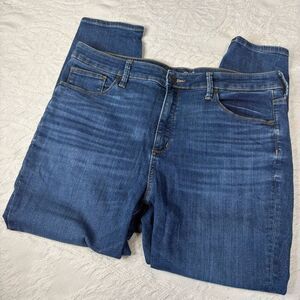 Universal Thread Highest Rise Skinny Jeans Sz 16 Medium Blue Wash